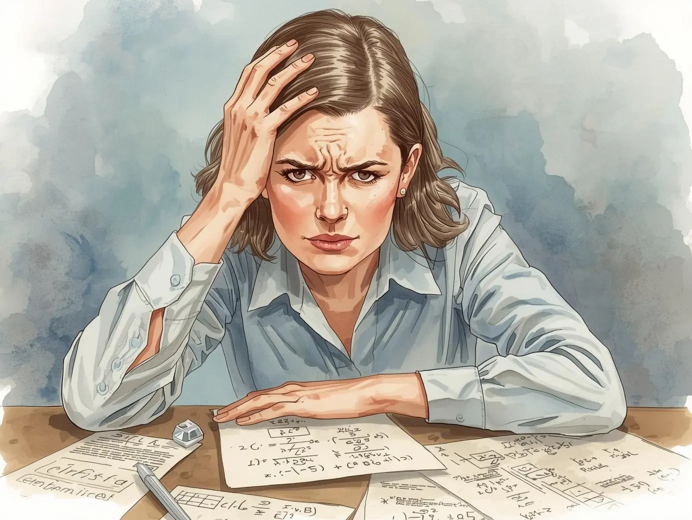 ilustrasi rumus yang meleset